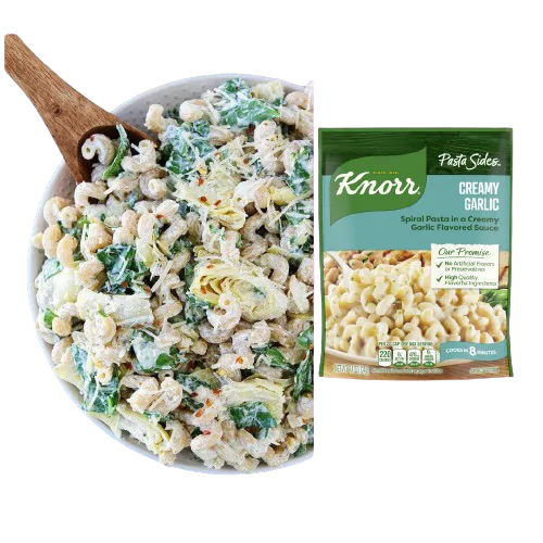 knorr spinach artichoke chicken and pasta