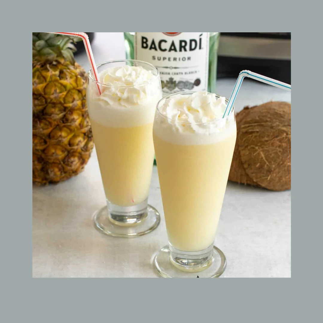 Piña colada recipe Bacardi