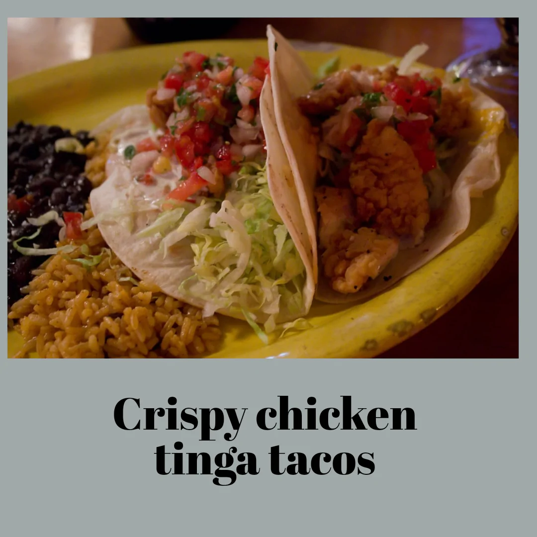 Crispy Chicken Tinga Tacos Recipe