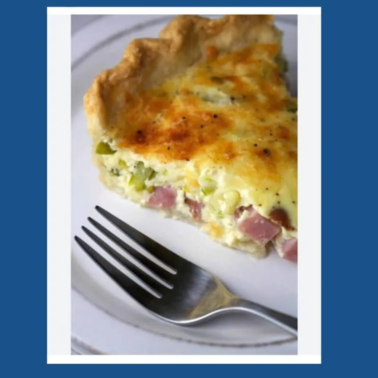 Ham and Asparagus Quiche