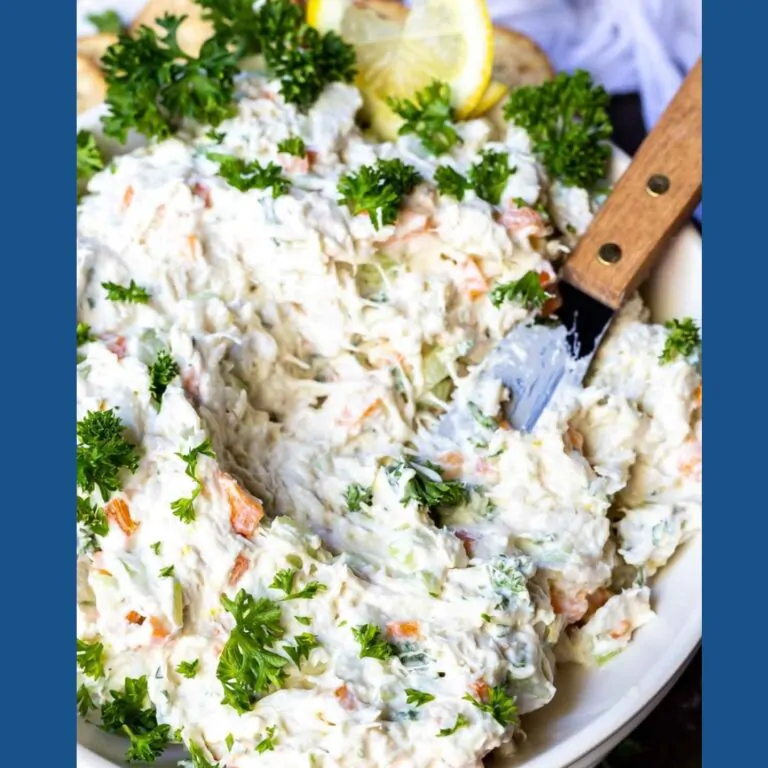 Cold Crab Dip without Cream Cheese