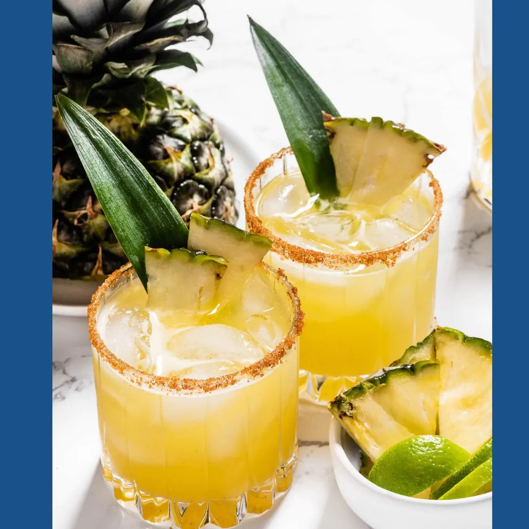 Pineapple Tajin Margarita