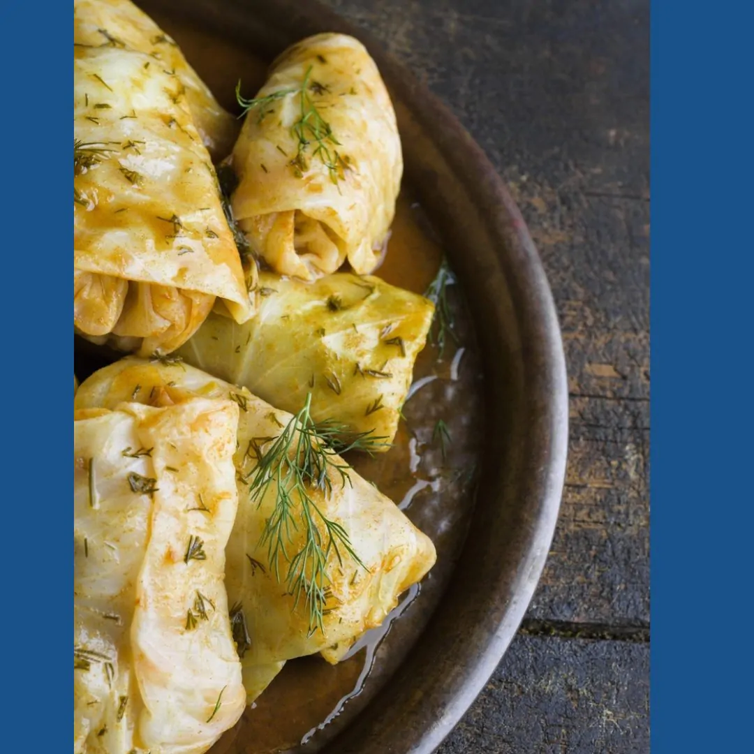 Paprika Pork Stuffed Cabbage