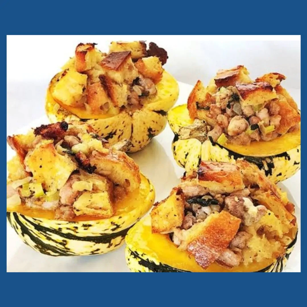 Stuffed Sweet Dumpling Squash