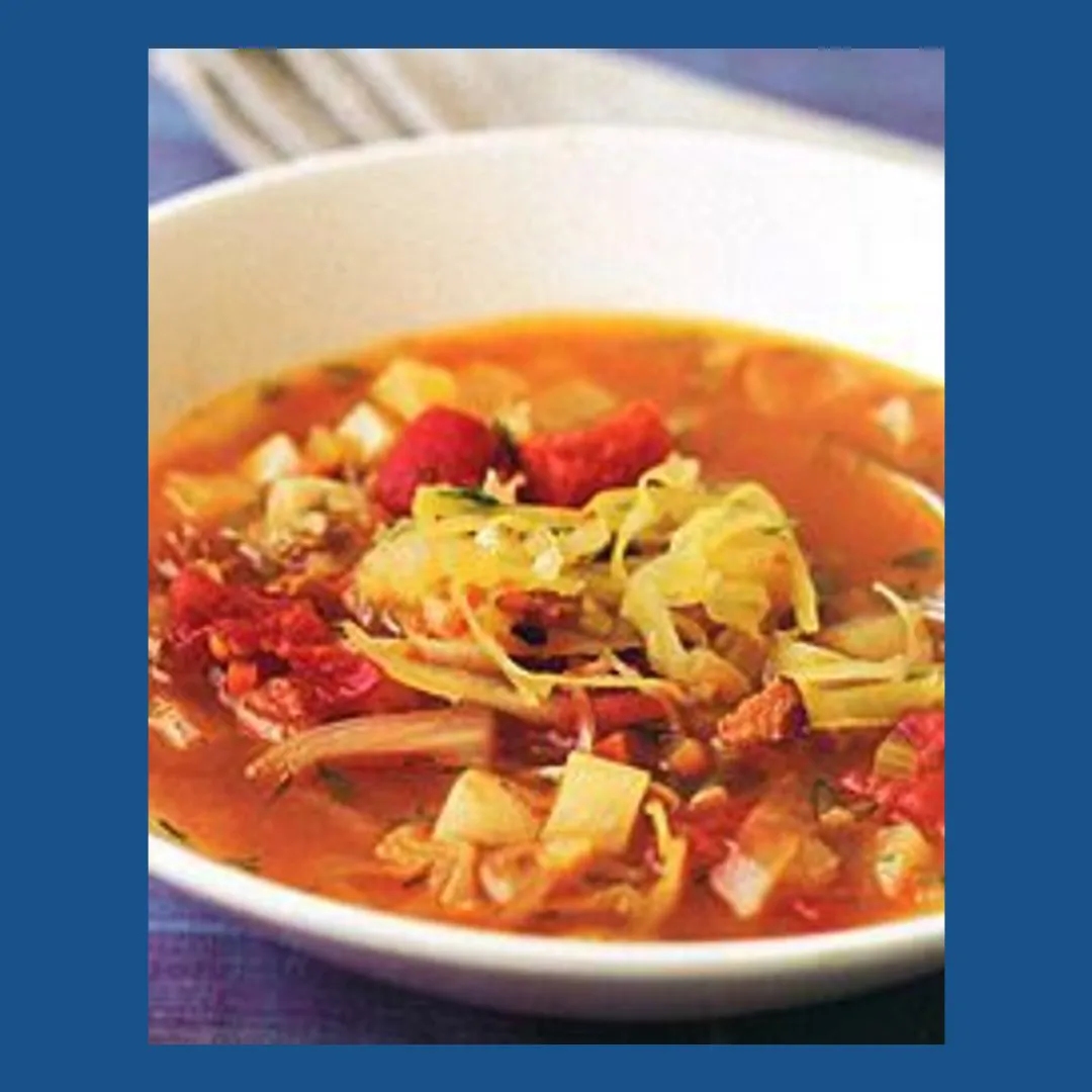 Sweet and Sour Cabbage Soup