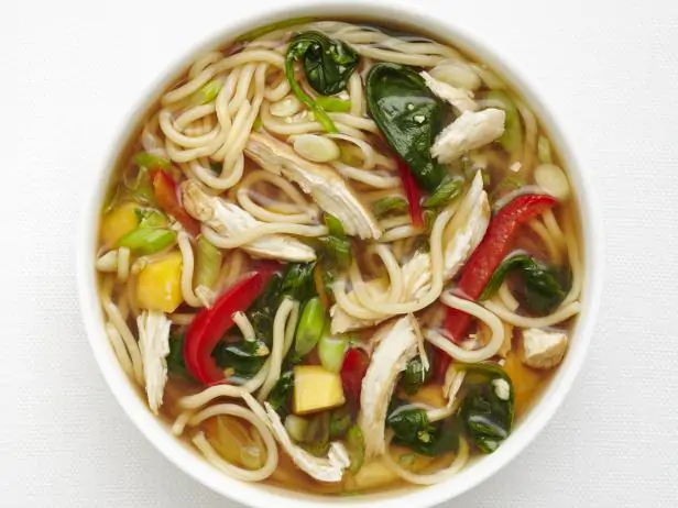 Teriyaki Chicken Noodle Soup Recipe