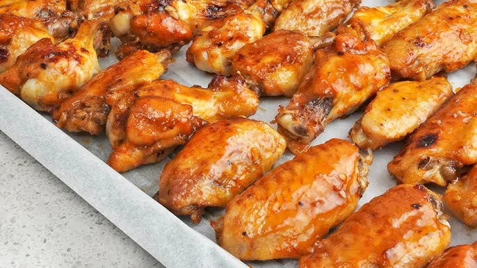 Microwave BBQ Chicken Wings